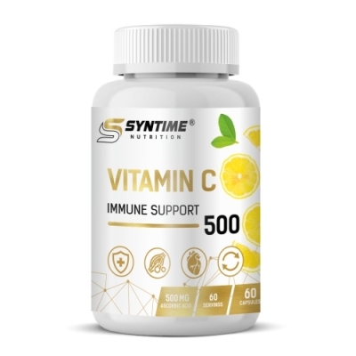 Витамины Syntime Nutrition Vitamin C  500 мг 60 капсул
