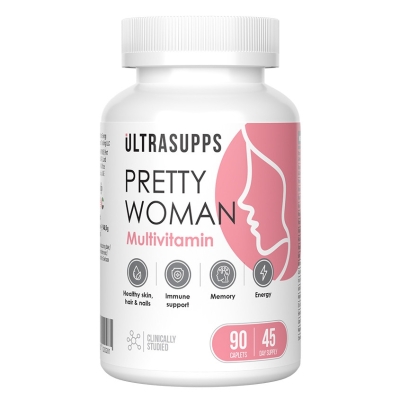 Витамины UltraSupps Pretty Woman Multivitamin 90 капсул