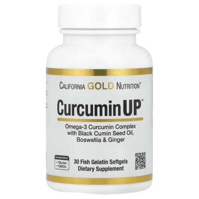 Антиоксидант California Gold Nutrition Curcumin Up 30 капсул
