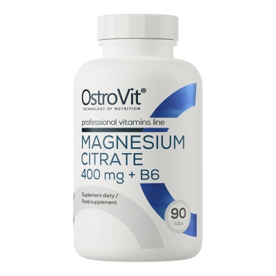 Витамины OstroVit Magnesium Citrate 400 мг + Vitamin B6 90 таблеток