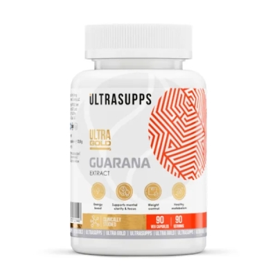 Энергетик UltraSupps Гуарана 90 капсул
