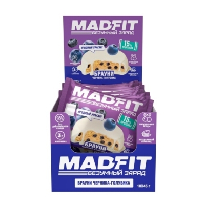 Печенье Mad Fit глазированное 45 гр